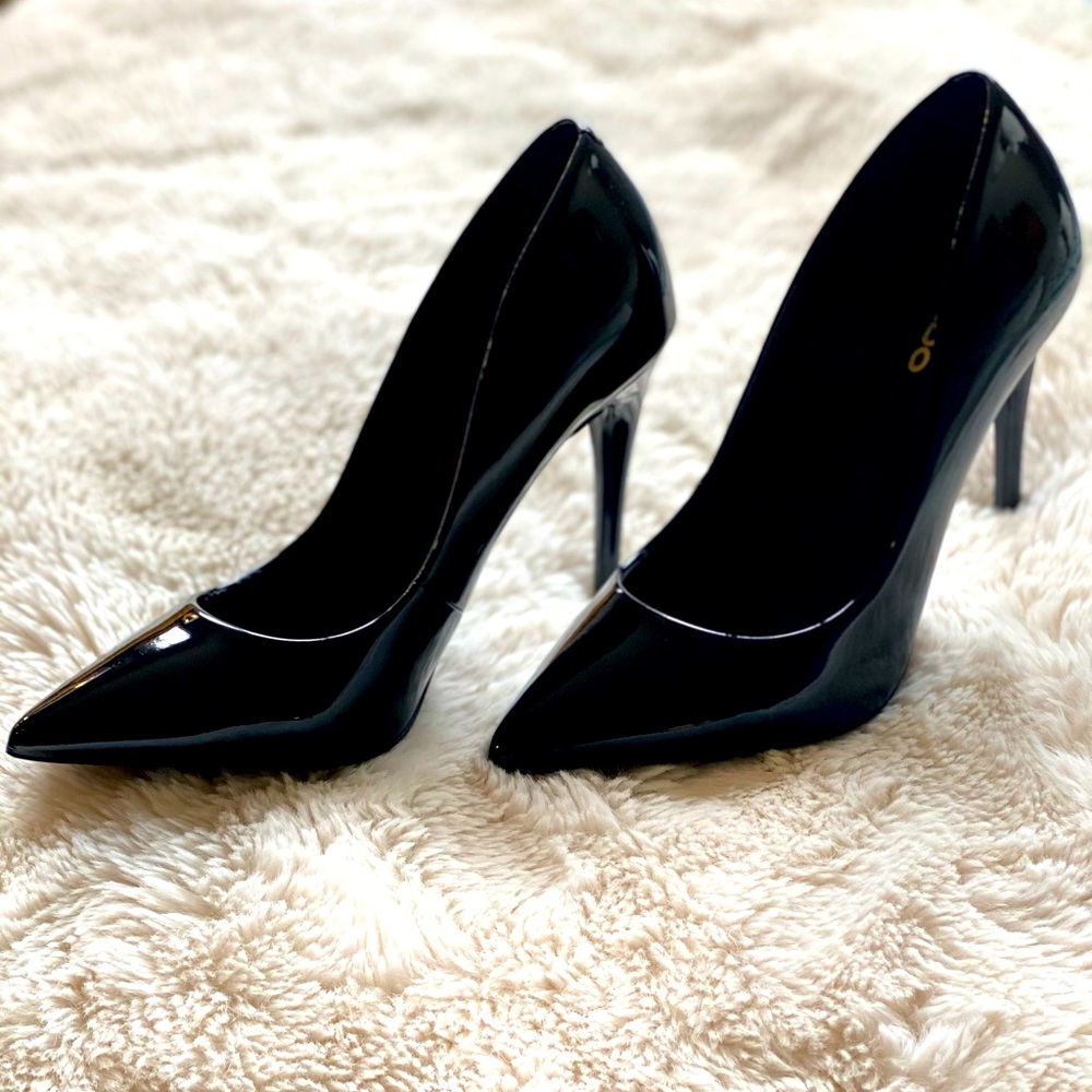 Also Stessy Black Stiletto Size 5